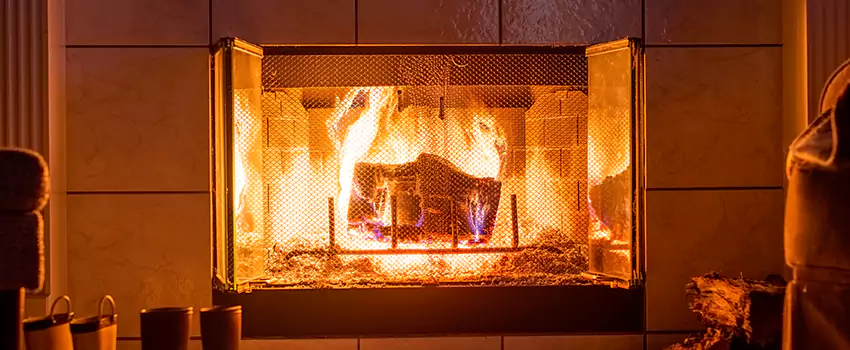 Mendota Hearth Landscape Fireplace Installation in Lynn Haven, Florida