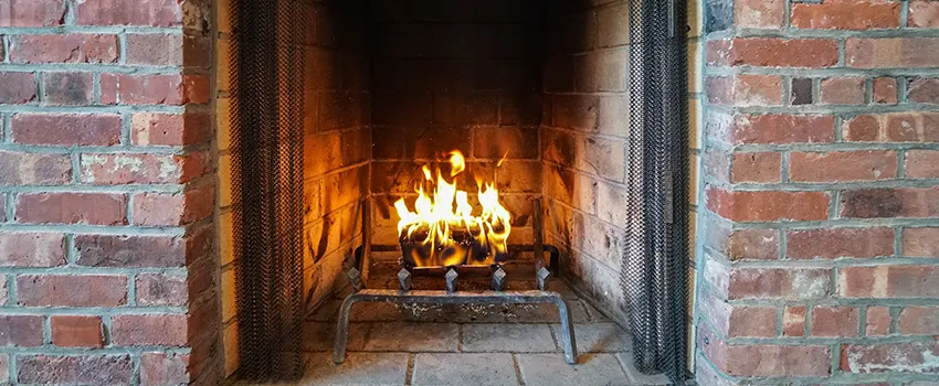 Repairing Damaged Fireplace Tiles in Lynn Haven, Florida