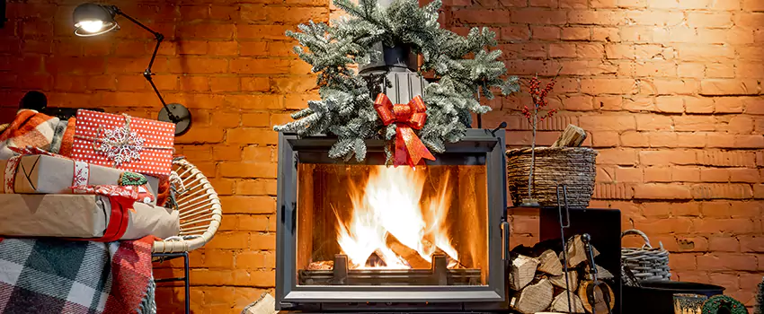 Travis Industries Linear Gas Fireplace Installation in Lynn Haven, Florida
