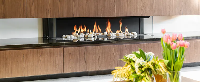 Double-height Fireplace Design Refurbishment in Lynn Haven, Florida