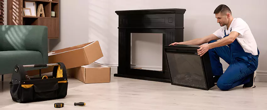 Old Rusted Metal Fireplace Repair And Replacement in Lynn Haven, FL