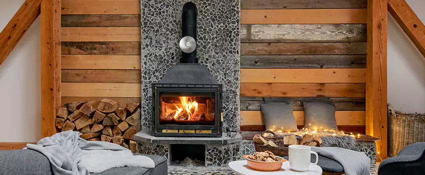 Thelin Hearth Products Direct Vent Gas Stove Fireplace Inspection in Lynn Haven, Florida